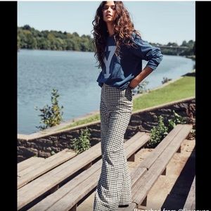 Free People Plaid Jules Pants